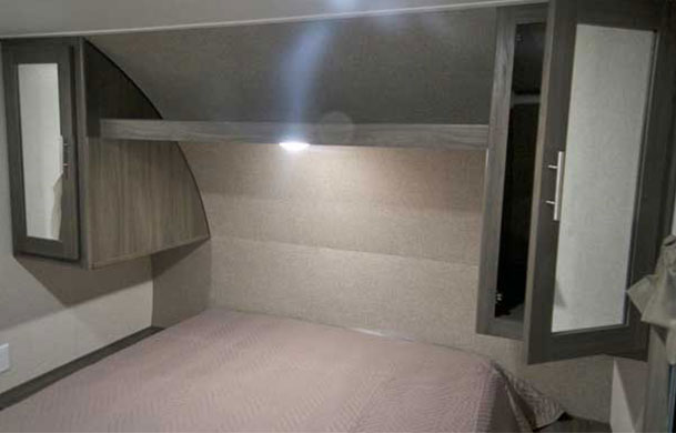 Prime RV rental bedroom